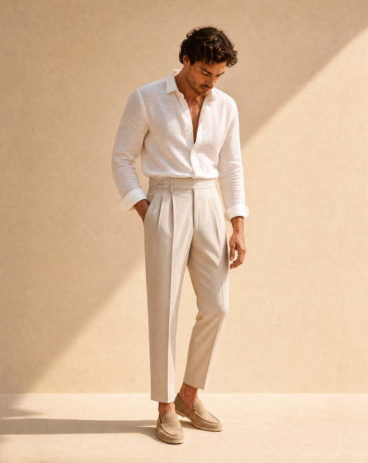 Napoli Pleated Trouser