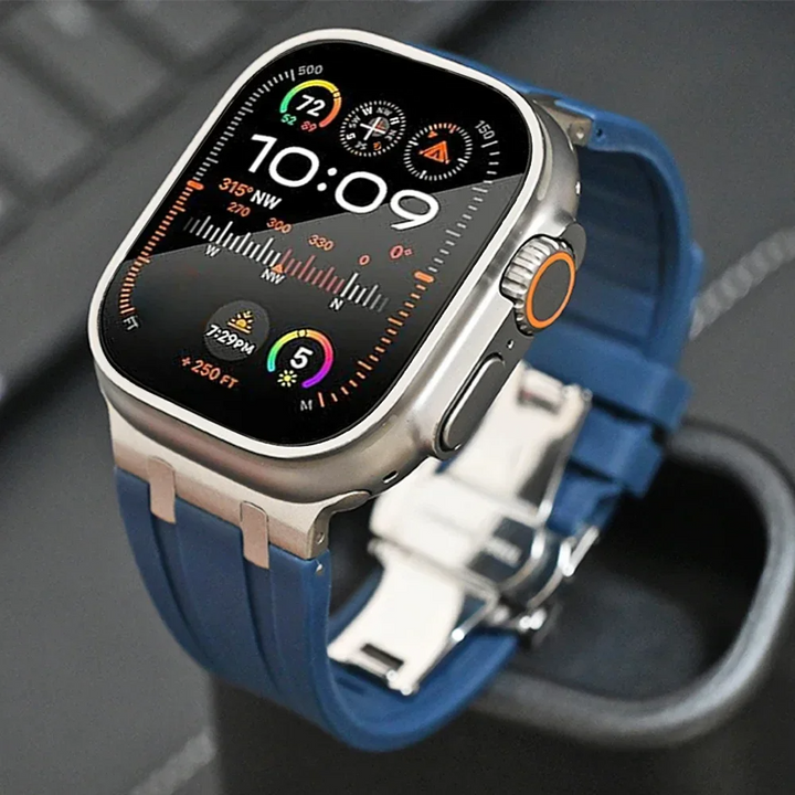 TitaniumTouch Silicone Apple Watch Band