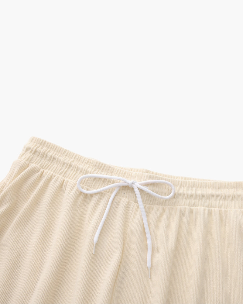 Sardinia Ribbed Drawstring Short