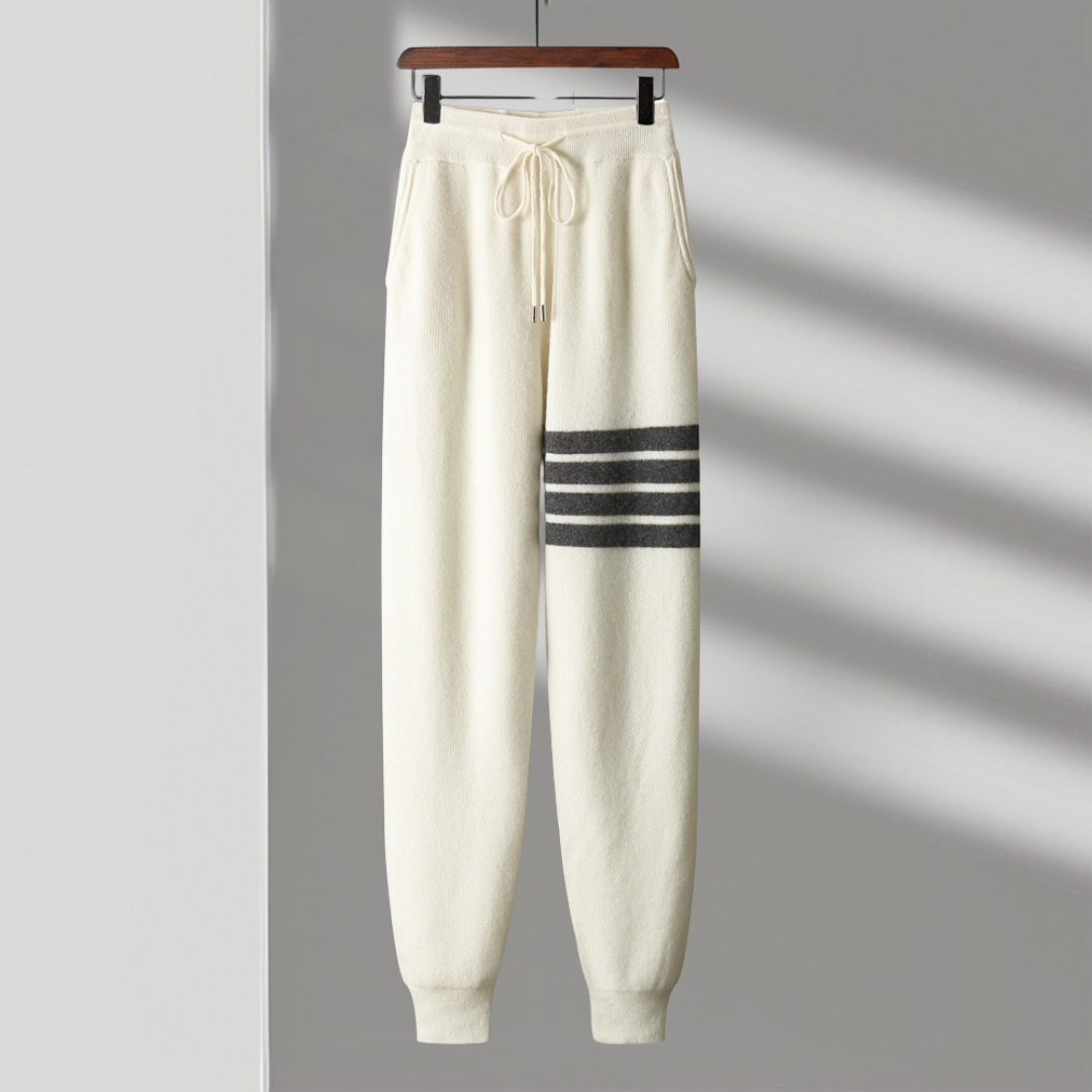 Hudson Striped Knit Joggers