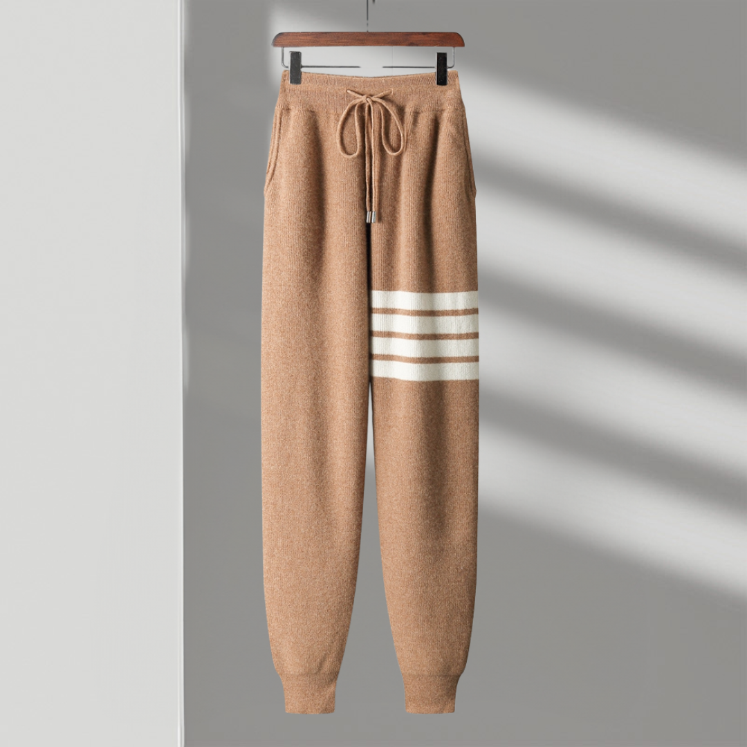 Hudson Striped Knit Joggers