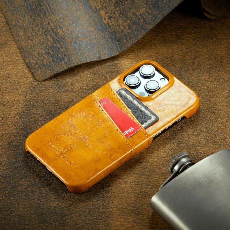 Luca Vintage Leather Wallet Case