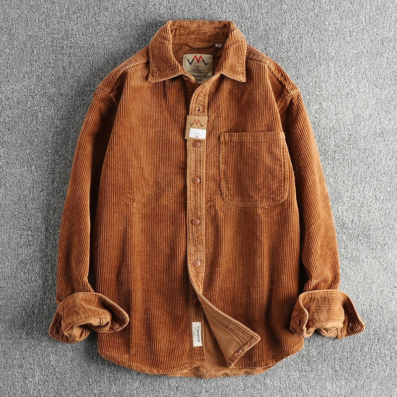 Hudson Corduroy Button-Up