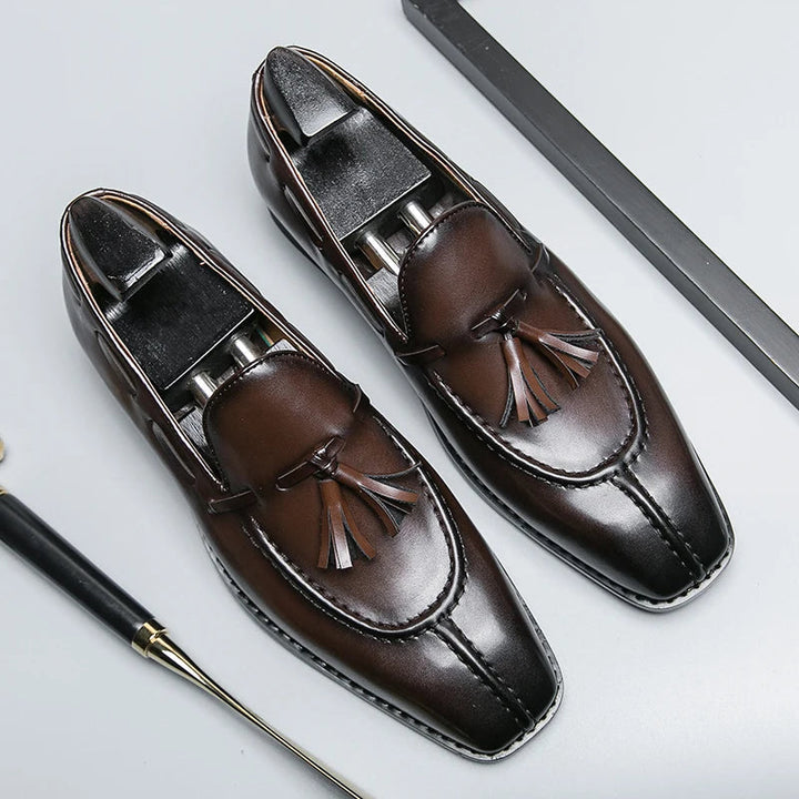 Luca Ferarro Tassel Loafers