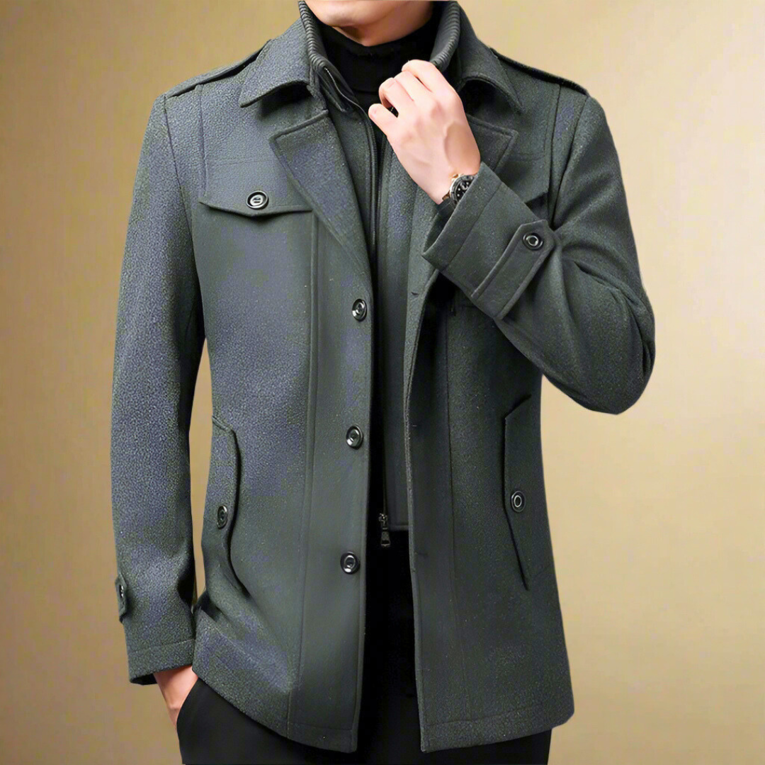 Massimo Adriano Trench Coat