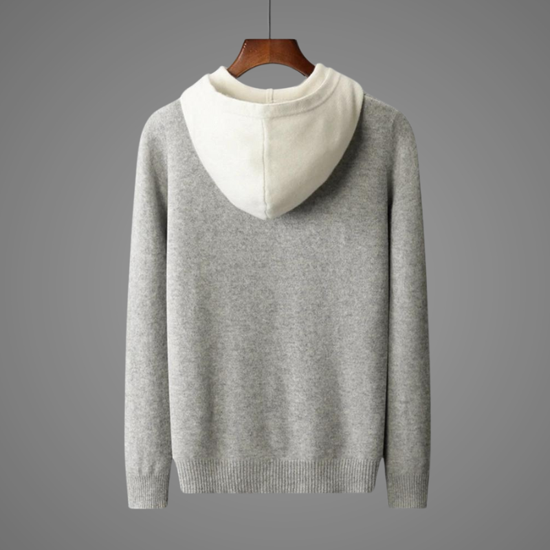 Harrison Button-Detail Hoodie