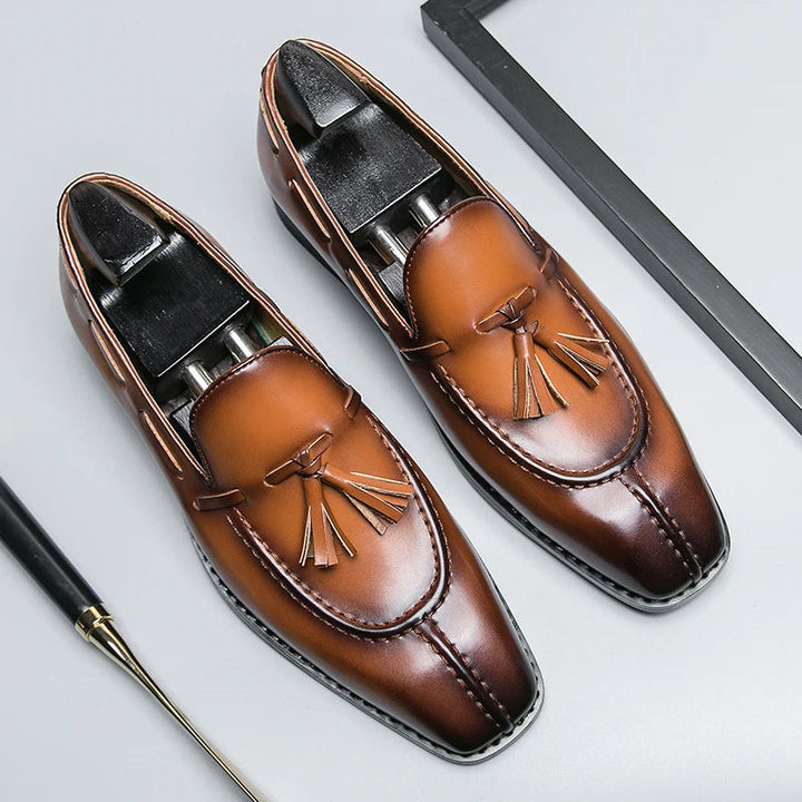 Luca Ferarro Tassel Loafers