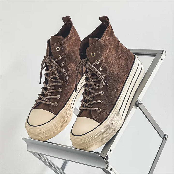 Rogue Suede Platform Sneakers