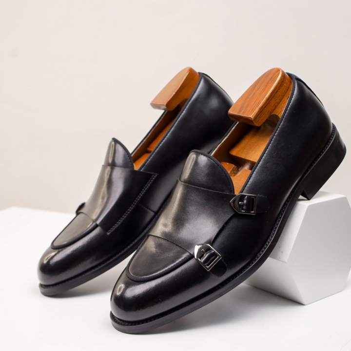 Modern Buckle Loafers