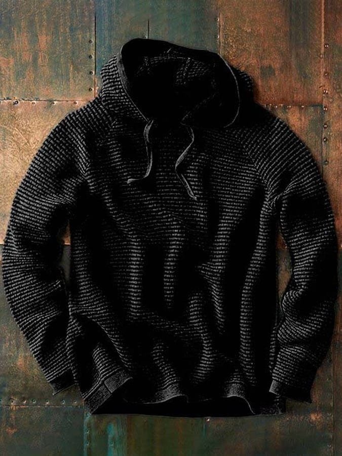 Everest Textured Knit Hoodie