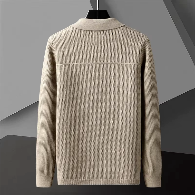 Callum Ribbed Knit Cardigan