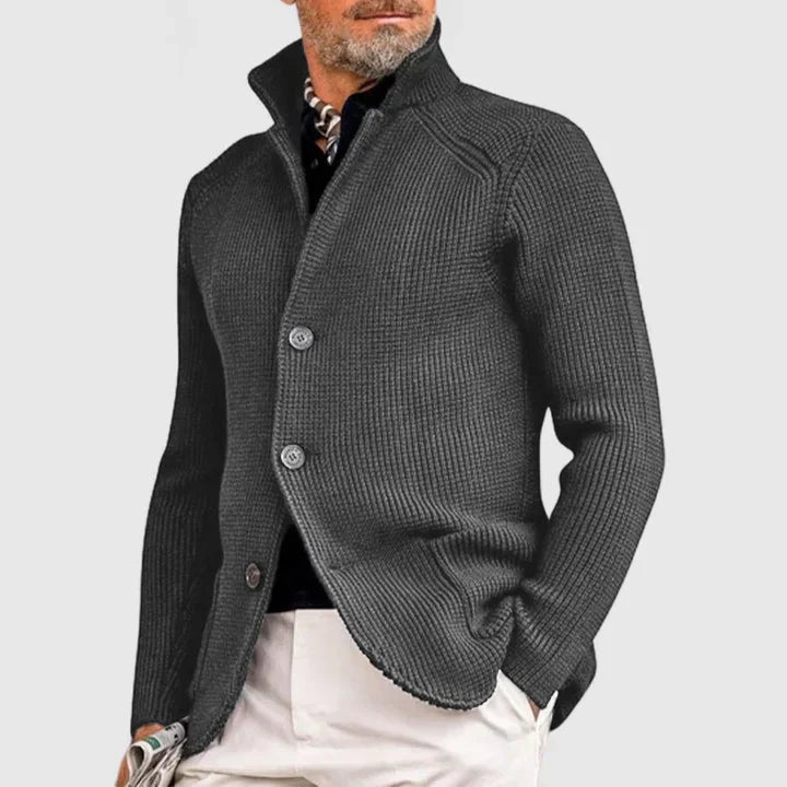 Marzio Classy Button-Up Cardigan for Men