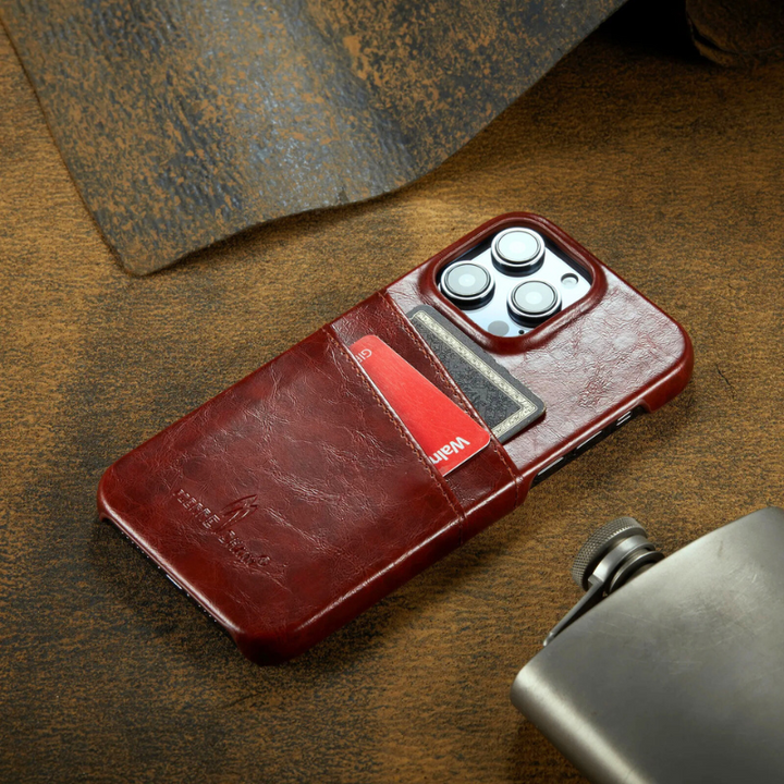 Luca Vintage Leather Wallet Case