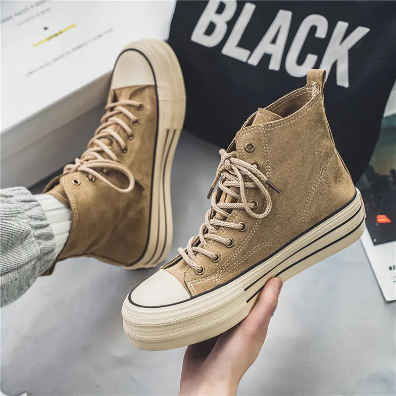 Rogue Suede Platform Sneakers