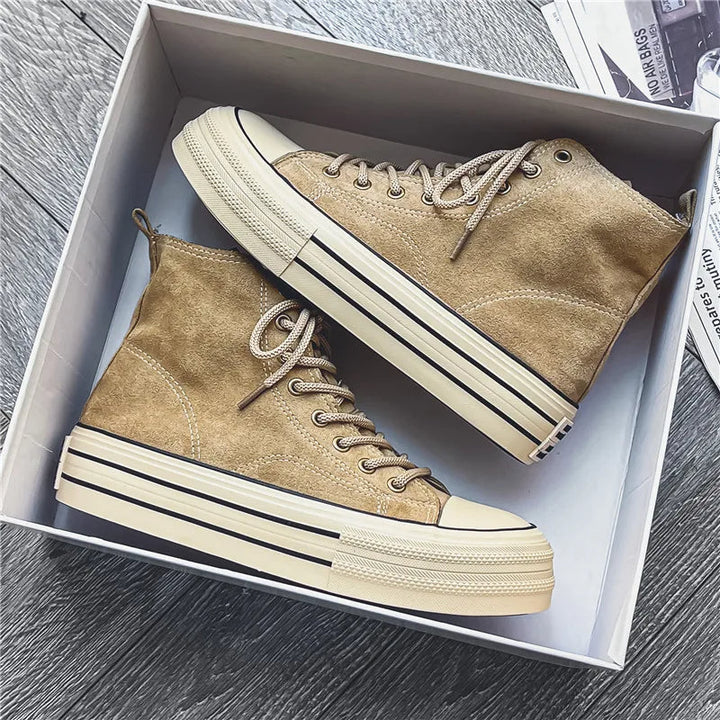 Rogue Suede Platform Sneakers