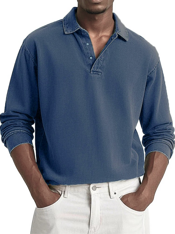 Mason Vintage-Wash Polo