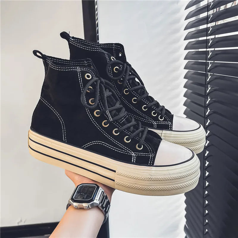 Rogue Suede Platform Sneakers