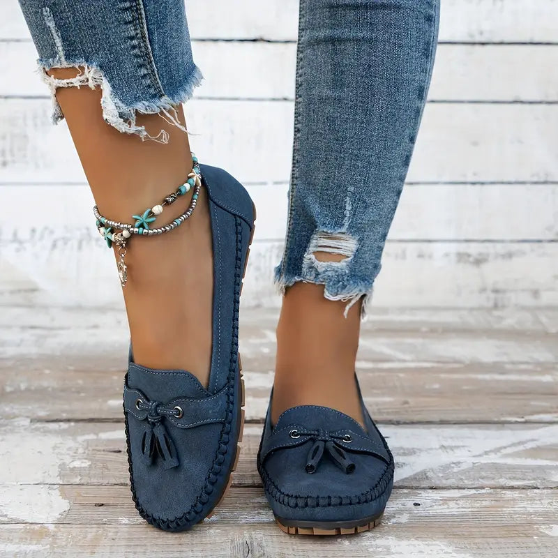 Victoria's Tassel Moc Loafers