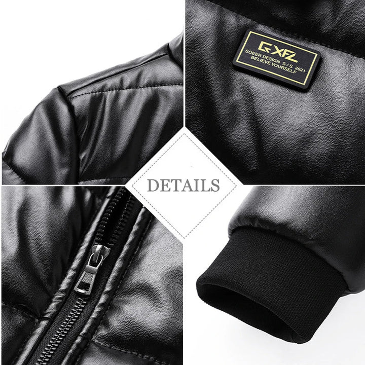 Avalon Hybrid Leather Thermal Jacket