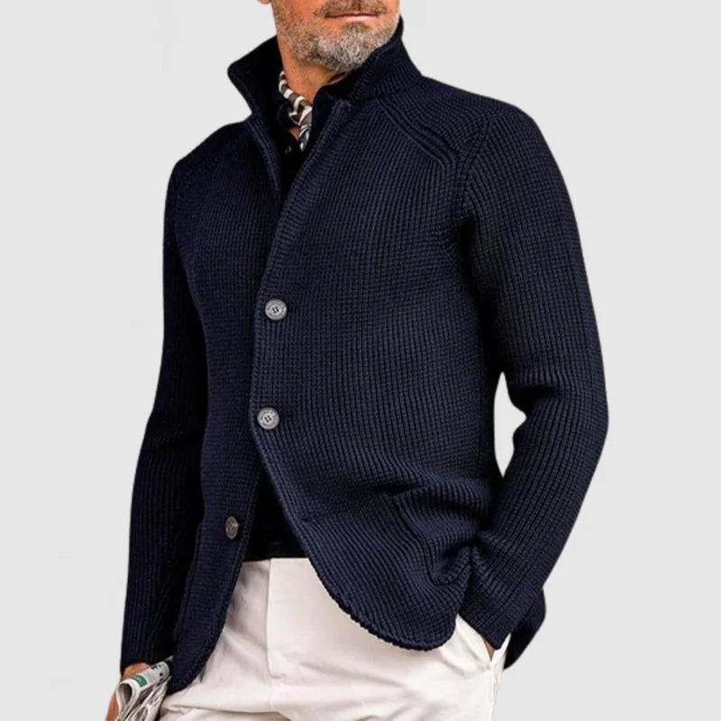 Marzio Classy Button-Up Cardigan for Men