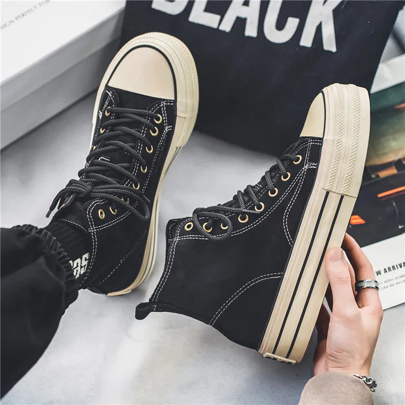 Rogue Suede Platform Sneakers