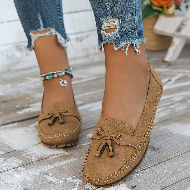 Victoria's Tassel Moc Loafers