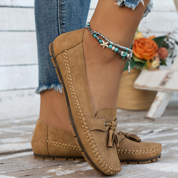 Victoria's Tassel Moc Loafers