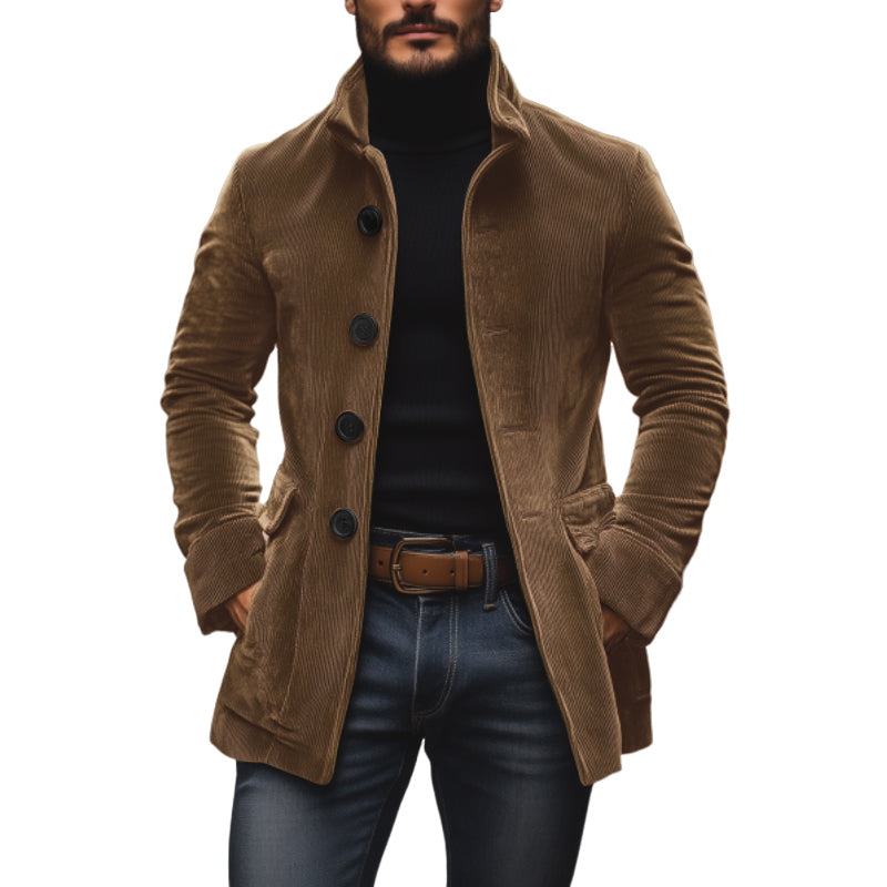 Marlowe Corduroy Peacoat