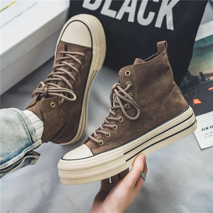 Rogue Suede Platform Sneakers