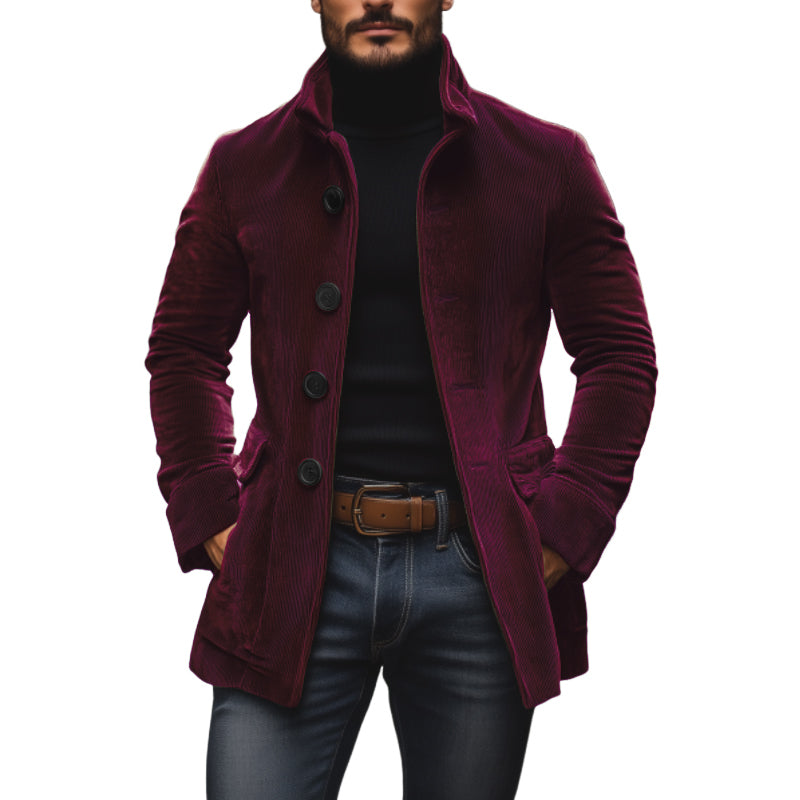 Marlowe Corduroy Peacoat