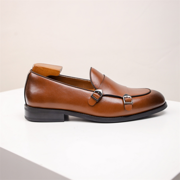 Modern Buckle Loafers