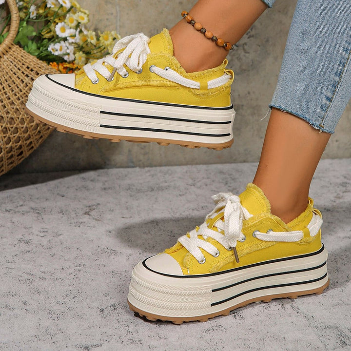 Fringed Platform Sneaker