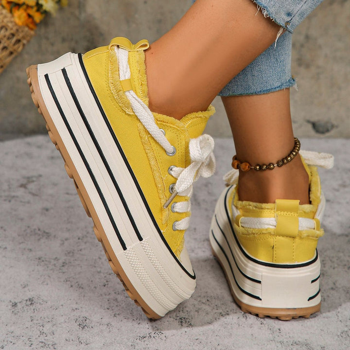 Fringed Platform Sneaker