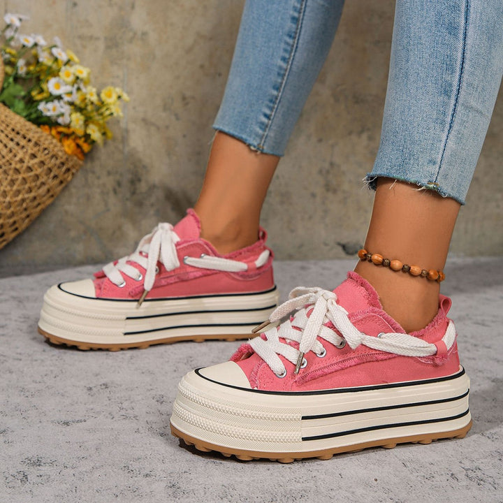 Fringed Platform Sneaker