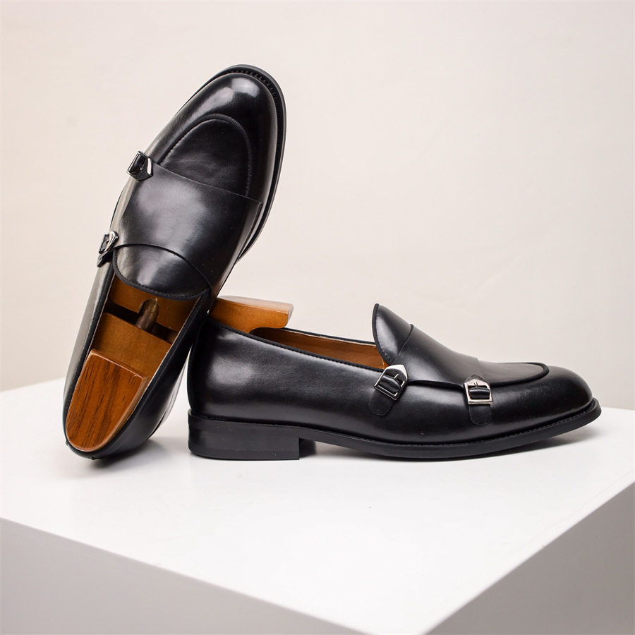 Modern Buckle Loafers