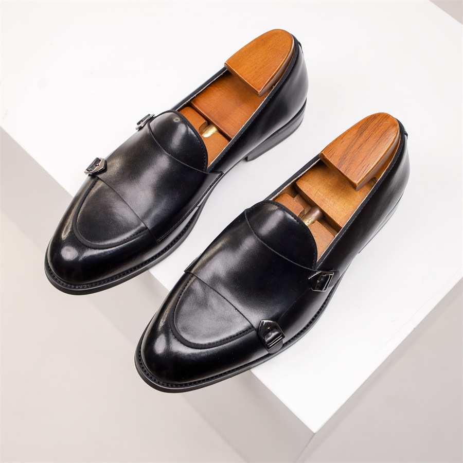 Modern Buckle Loafers