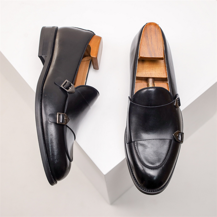 Modern Buckle Loafers