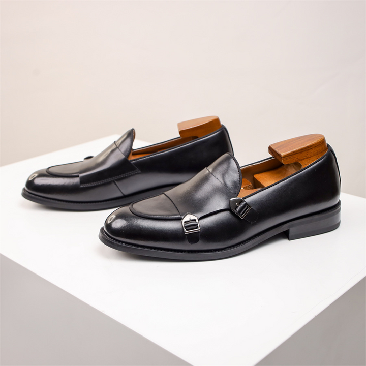 Modern Buckle Loafers