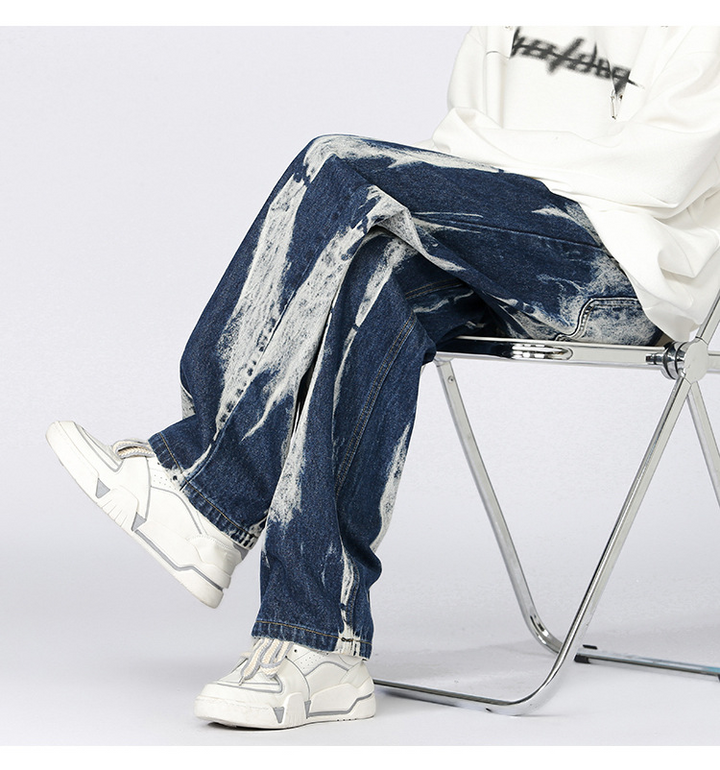 Anarchy Bleached Denim Pants