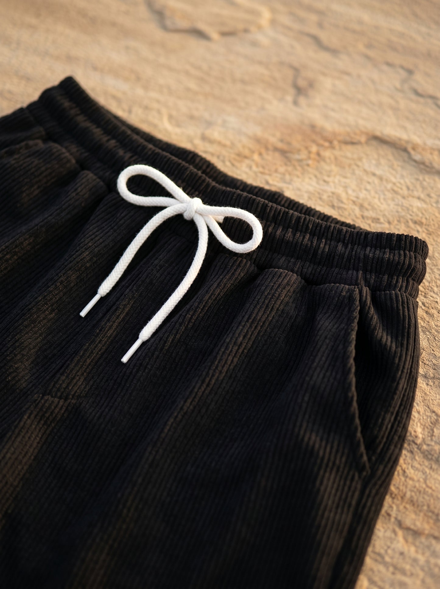 Lecce Ribbed Camp Collar Set