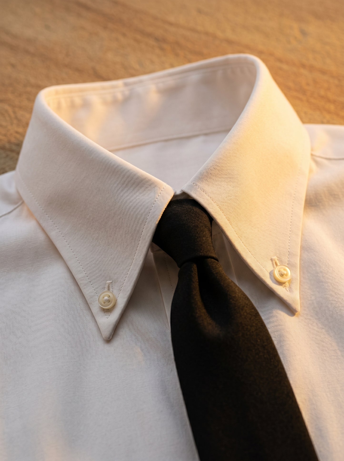 Lucca Classic Men's Dress Shirt — Bianco