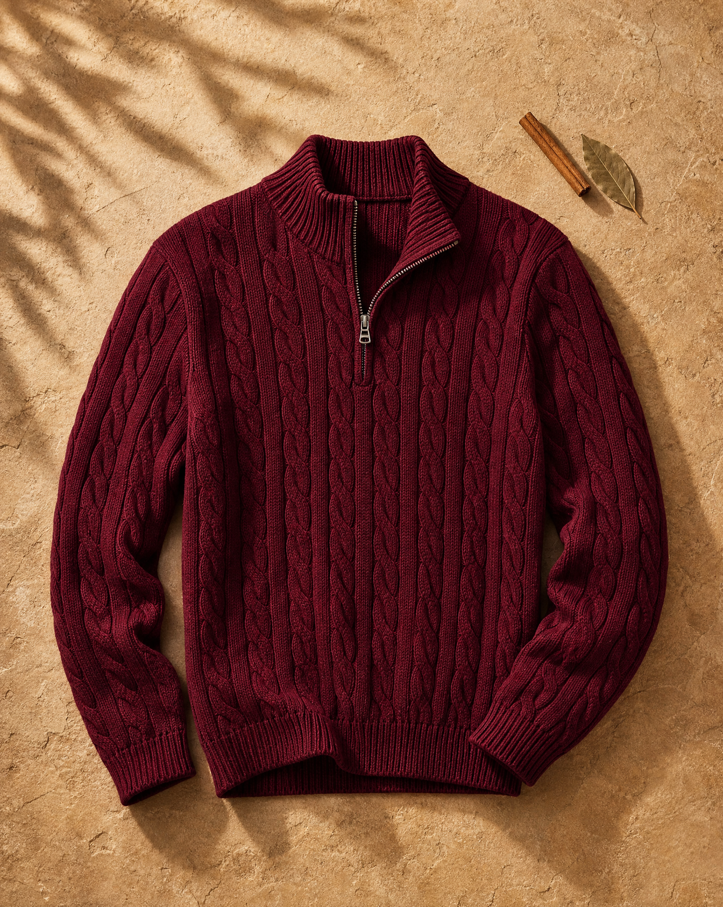 Cortina Cable Quarter-Zip