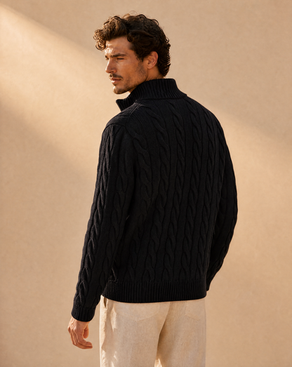 Cortina Cable Quarter-Zip