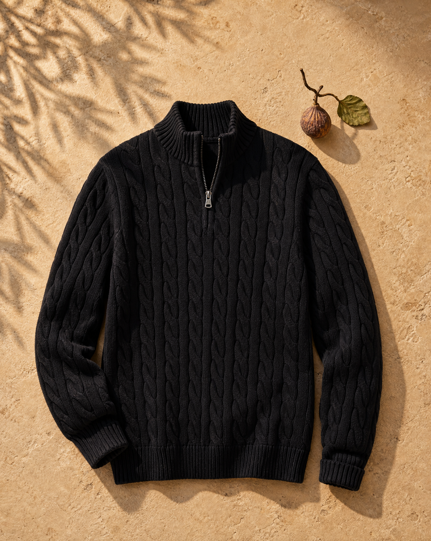 Cortina Cable Quarter-Zip