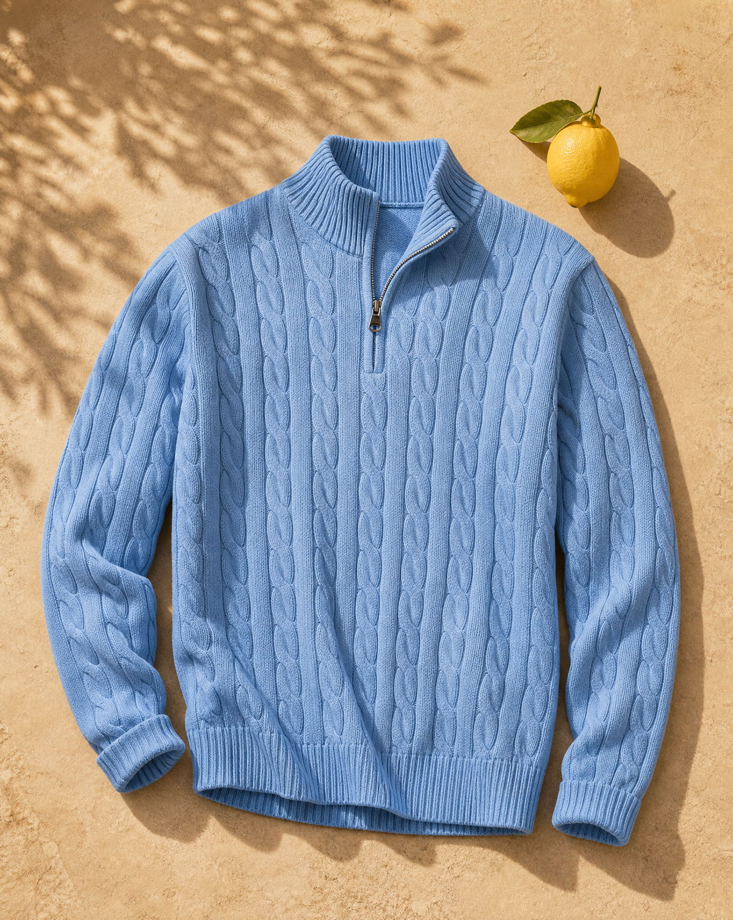 Cortina Cable Quarter-Zip