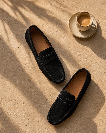 Taormina Suede Driving Loafer
