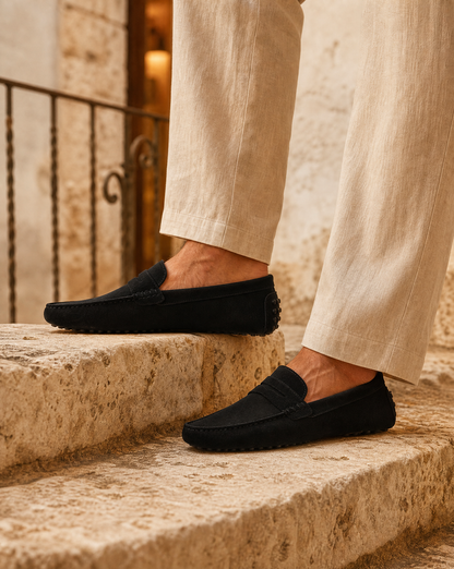 Taormina Suede Driving Loafer