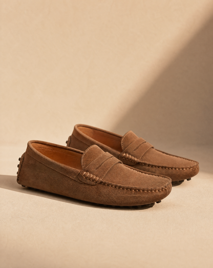 Taormina Suede Driving Loafer