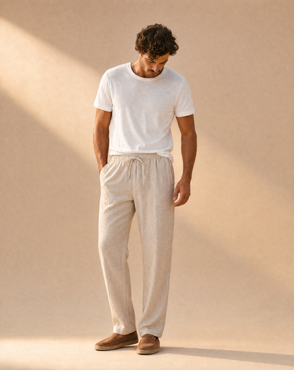 Capri Drawstring Trouser