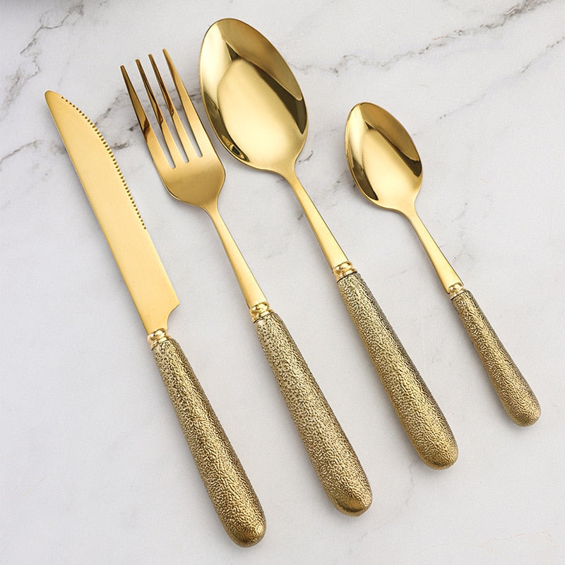 Regal Gold Flatware Set